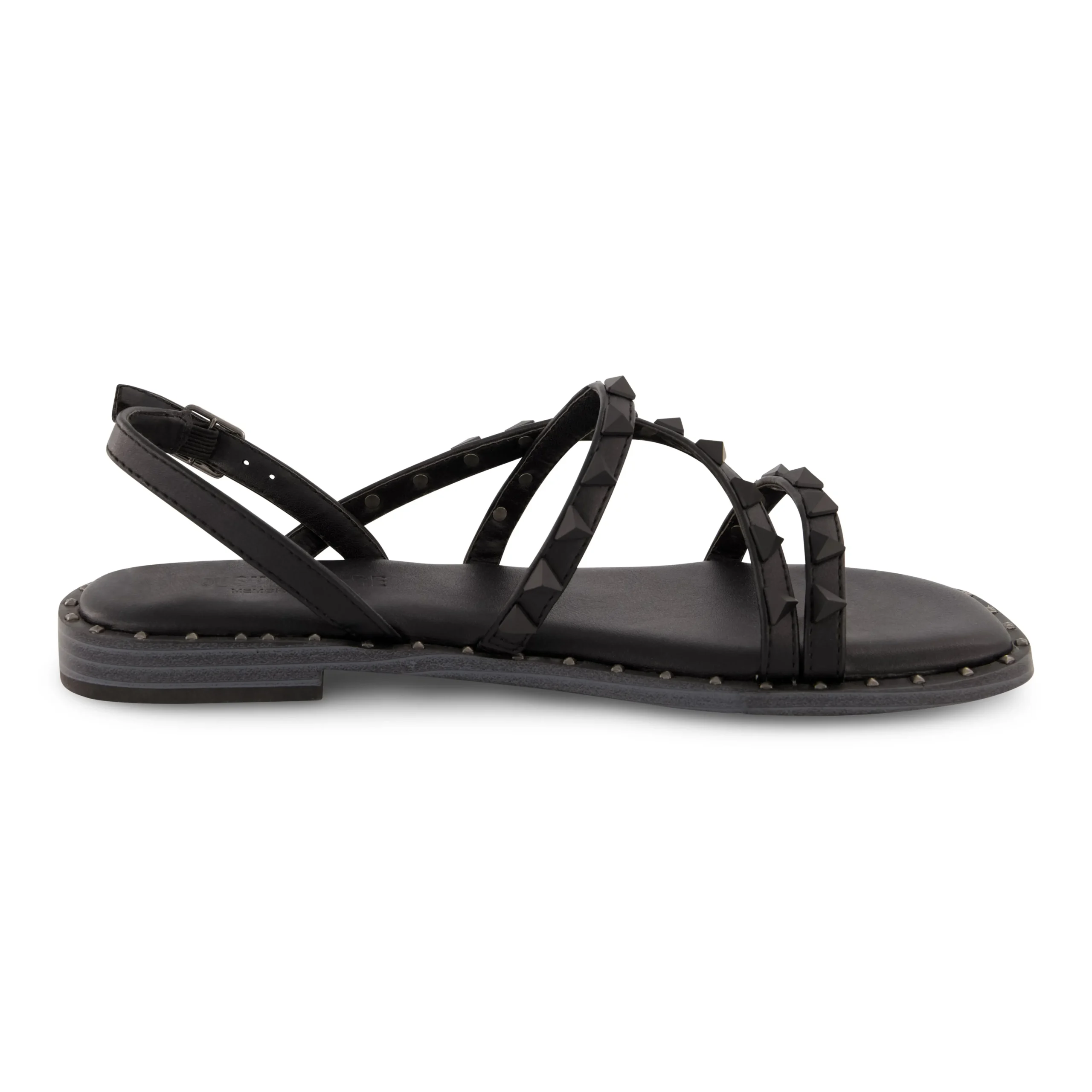 Flat Sandals>Cushionaire Vogue Studded Sandal