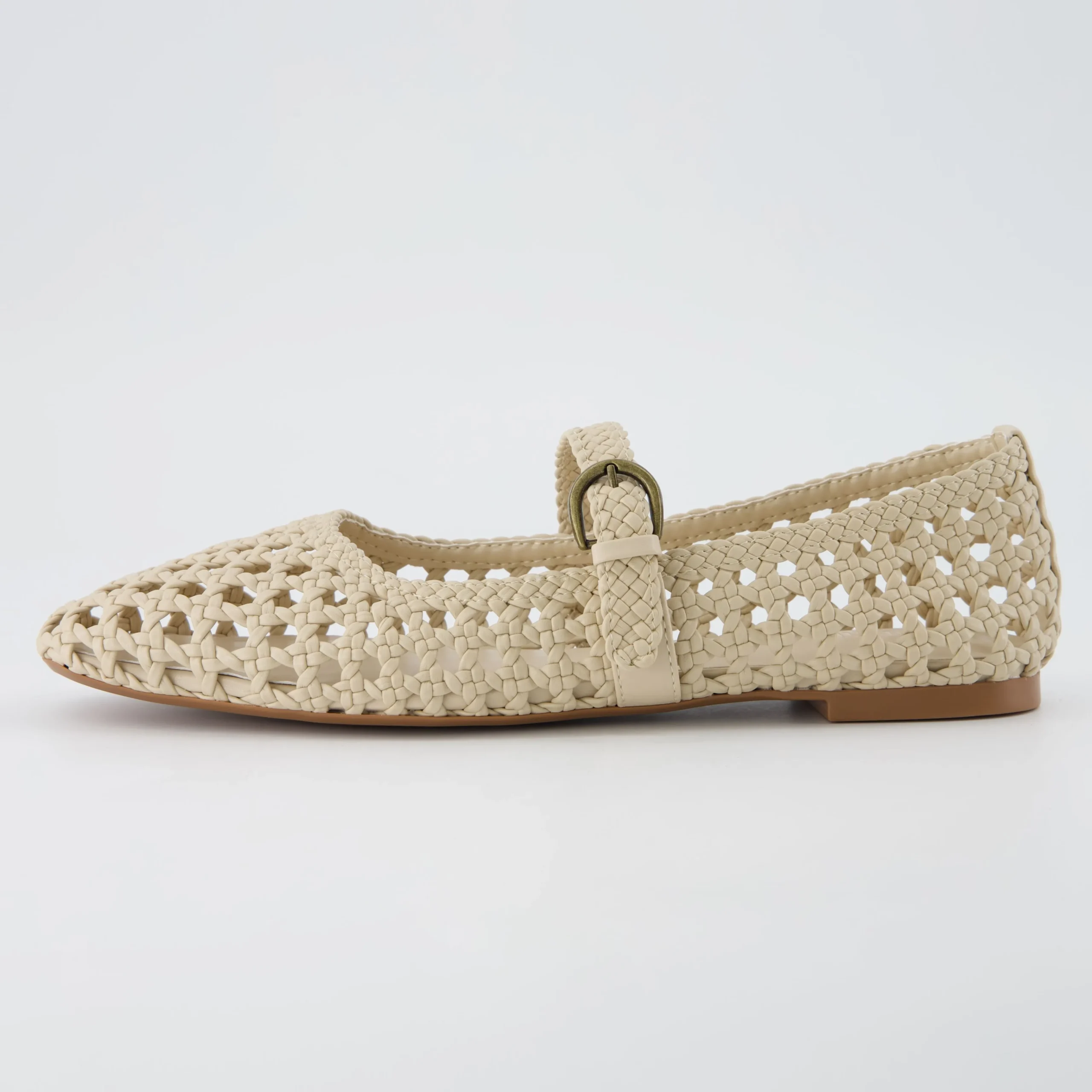 Mary Janes | Casuals>Cushionaire Weston Woven Mary Jane