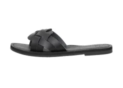 Slide Sandals | Flat Sandals>Cushionaire Winnie Woven One Band Sandal
