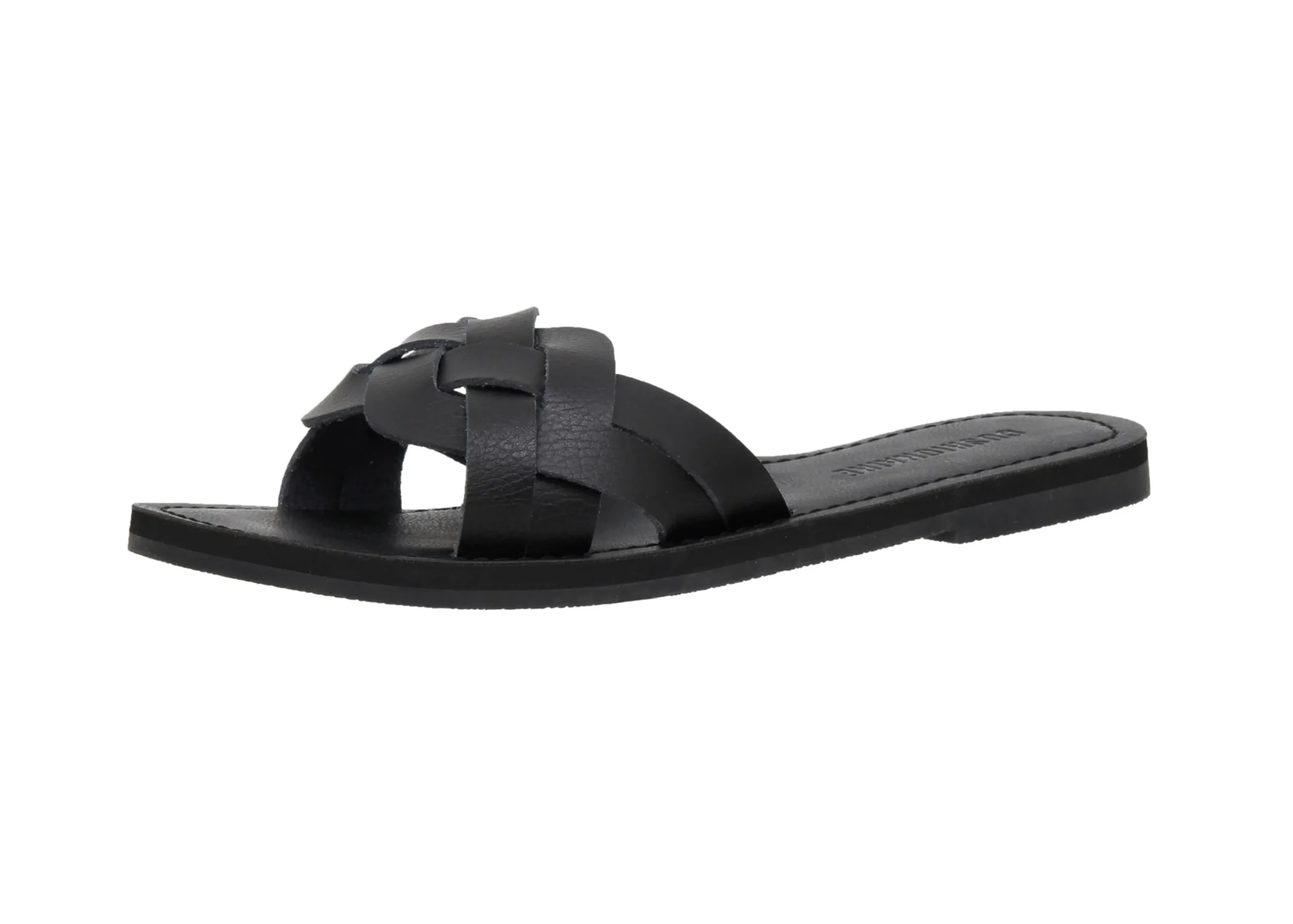 Slide Sandals | Flat Sandals>Cushionaire Winnie Woven One Band Sandal