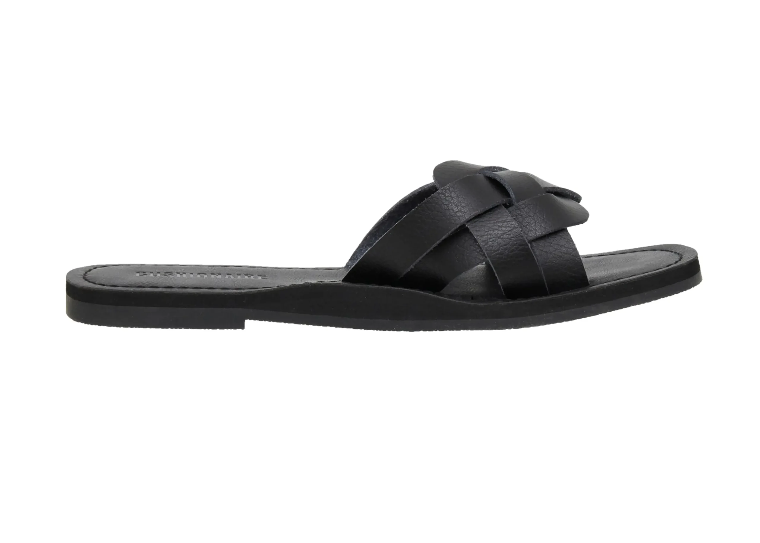 Slide Sandals | Flat Sandals>Cushionaire Winnie Woven One Band Sandal